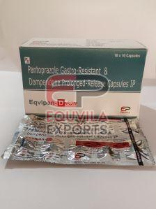 Pantoprazole 40mg and Domperidone 10mg Tablets