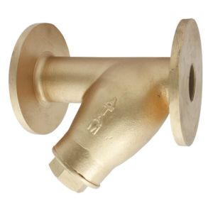 Bronze Y-Type Strainer, Flanged Ends
