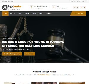 Advocate and Law Firm Website Templates
