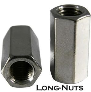 Stainless Steel Long Nut