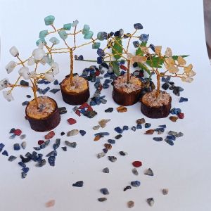 natural stone mini tree