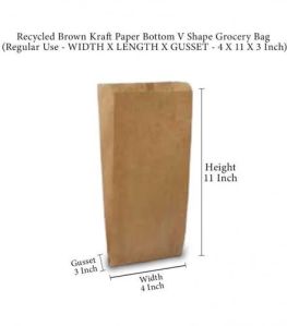 Brown Paper Grocery Bag