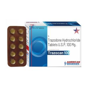 Trazodone Hydrochloride 100mg Tablets