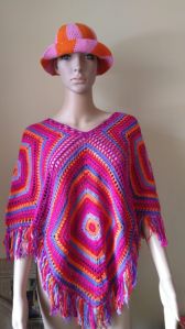 crochet dress poncho