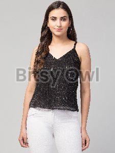 OEM Summer Casual Sleeveless Crop Tank Top Ladies Custom Cotton Crop Top T- shirts Manufacturer at Rs 300 / piece in Gurugram
