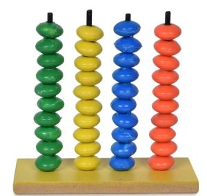 Wooden Multicolor Foldable Abacus Kits