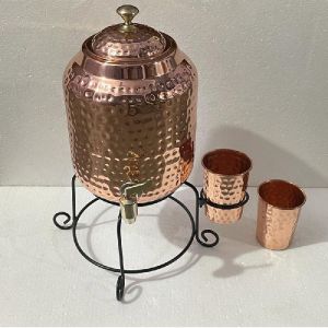Handcrafted Copper Water Dispenser