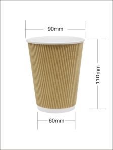 12 Oz Ripple Wall Paper Cup