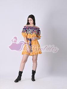 Womens Love At First Site Flora Mini Dress