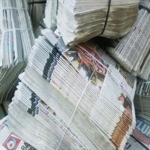 Over Issued Newspaper Scrap