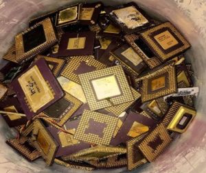 Pro Gold Ceramic CPU Scrap