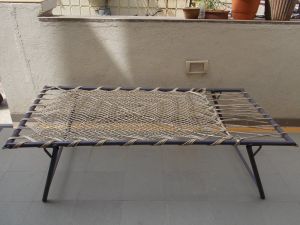 Cotton Rope Folding Bed