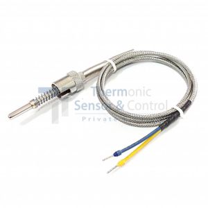 Bayonet thermocouple for plastic industry