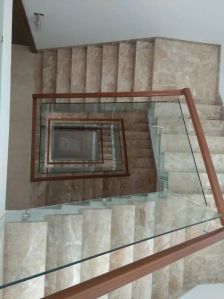 Wooden Stair Handrail