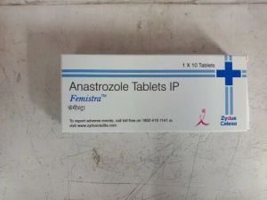 Anastrozole Tablet 1mg FDA Manufacturers India, GMP Supplier