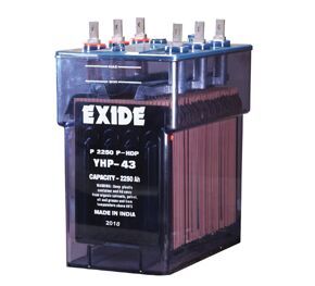 Exide Plante Range Batteries