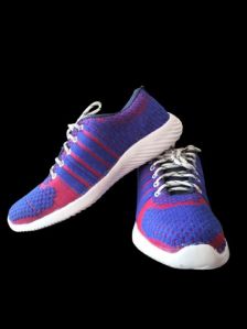 Running shoes adidas element refine tricot W B40629 violet blue