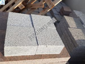 P White Granite Cobbles