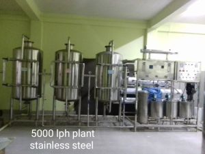 Ss 316 5000 Ltr Reverse Osmosis Plant