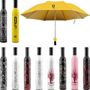 Bottle Umbrella - Unisex Windproof UV and Rain Protection