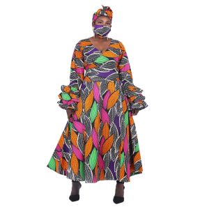 African Printed Dress