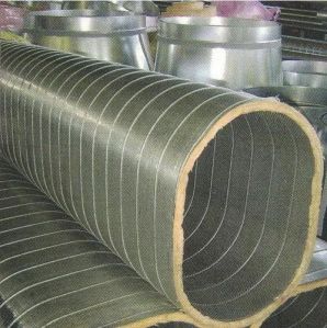 Double Wall Spiral Flat Oval Air Duct