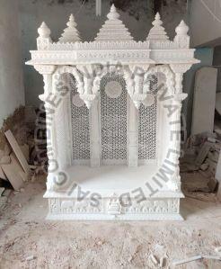 Super White Marble Indoor Temple