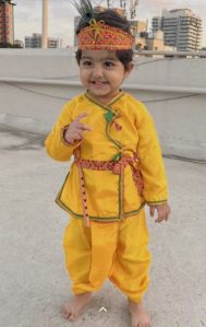 Boys Krishna Dress Set