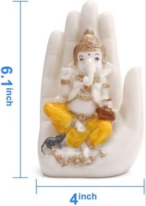 Palm Ganesha Statue