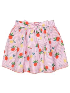 Flared Girls Cotton Skirt