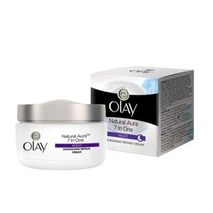 Olay Night Cream Natural Aura Nourishing Repair Cream,50g