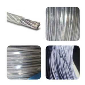 Mild Steel PVC Coated Wire Rope, Length : 1000 Mm/reel