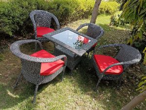 Garden Patio Seating Chair and Table Set