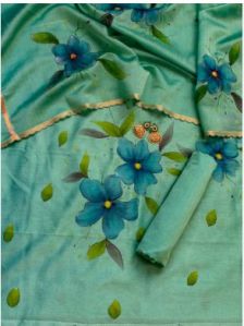 Hand Painted Chanderi Fabric