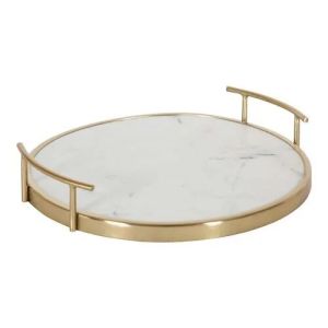 Round Marble Tray