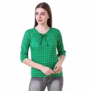 Cotton Ladies Designer Tops, Size : M, XL, XXL, Feature : Summer Wear, Easy  Washable, Light Weight at Best Price in Greater Noida