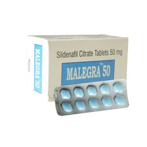 Malegra 50mg Tablets