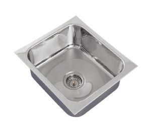 1mm Single Bowl SS Square Kitchen Sink