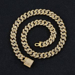 Diamond Studded Gold Plated Necklace