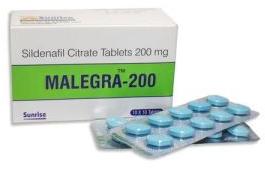 Malegra 200mg Tablets