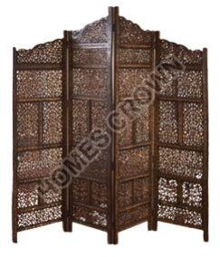 wooden partition screen