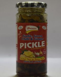 Green Chilli Garlic & Ginger Pickle