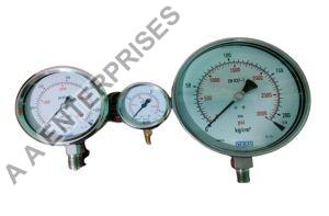 160mm Bottom Connection Pressure Gauge