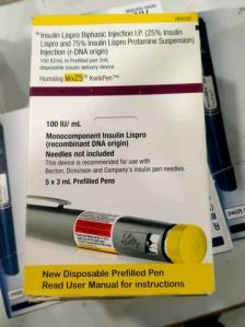 Monocomponent Insulin Lispro Pen