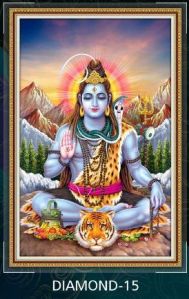 Diamond Collection 2x3 Lord Shiva Ceramic Poster Tiles