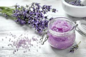 lavender body scrub