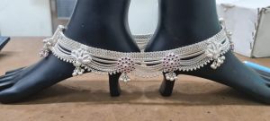 Heavy Silver Anklets