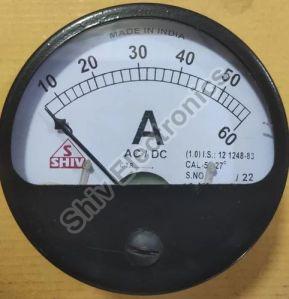 Analog Projection Ampere Meter