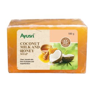 Ayusri Coconut Milk Honey Soap