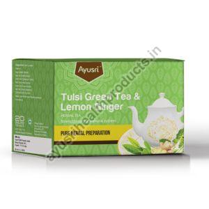 Lemon Ginger Tulsi Green Tea